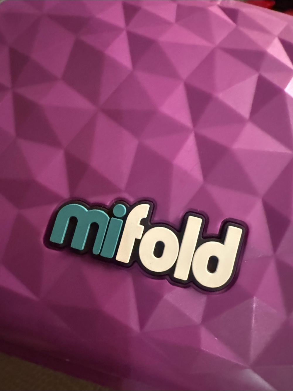 mifold Compact Booster Seat - Purple - Picture 9 of 11